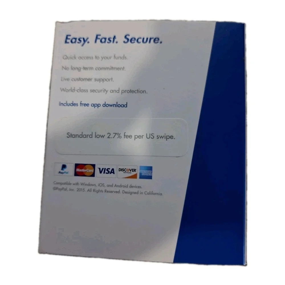 PayPal Here Mobile Credit Card Reader POS Terminal with Box.
